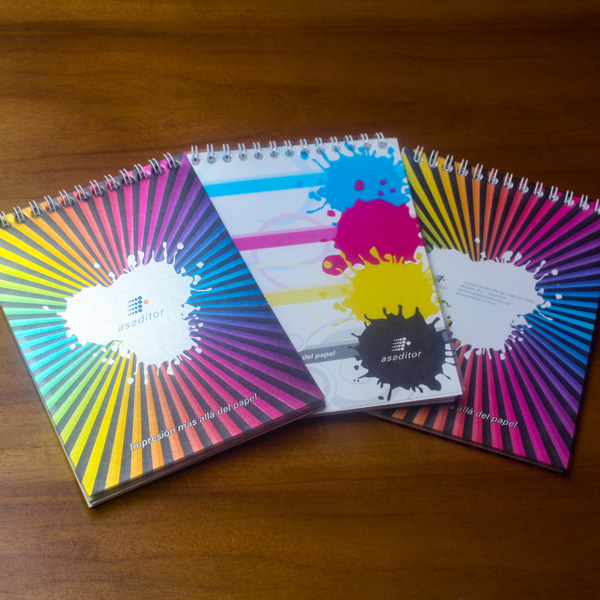 <span class='amarillo'>Cuadernos,</span> agendas y libros
